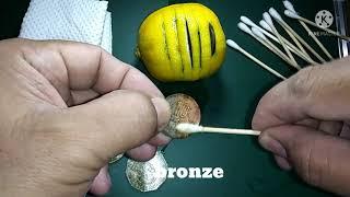 Cleaning Coins w/ Lemon and 5 Types of Metal.Worldcoins&Currency.ALEJANDRO BELGA TV.