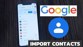 How to Import Google Contacts to iPhone | Sync Google Contacts with iPhone