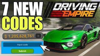 *NEW UPDATE* ROBLOX DRIVING EMPIRE CODES 2024 OCTOBER | DRIVING EMPIRE CODES | DRIVING EMPIRE CODE