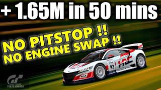 Easy Money Method GT7 | Honda NSX GrB Rally Car Tune | New update 1.55 | Gran Turismo 7 Money Grind