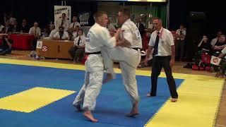 British Karate Kyokushinkai 8th Cup of Europe Aleksei Gorokhov v Kestutis Radvilla