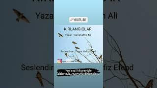 KIRLANGIÇLAR-SABAHATTİN ALİ #seslikitapdinle #aşk #kitapdünyası