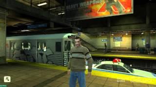 GTA 4 - Niko in Metro