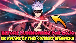 BEWARE OF THIS GOJO'S COMBAT GIMMICK & HOW THE GACHA WORKS! GAMEPLAY & COMBAT! [JJK Phantom Parade]