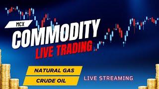 Live trading in crude oil and natural gas | 13 June | #crudeoillive #naturalgas #livetrading