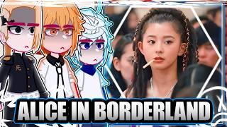 ||Fandoms reacting to ALICE IN BORDERLAND|| \\/// ◆Bielly - Inagaki◆