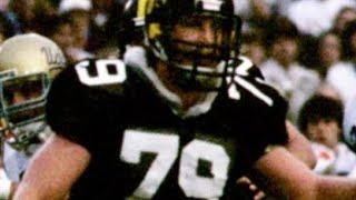 NCAA Mike Haight, Iowa. 1986 New York Jets 1st Rd Pick vs Iowa State.