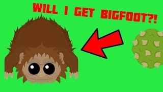 MOPE.IO 1 HOUR LUCK CHALLENGE! RARE ANIMALS CHALLENGE / Will I Get BigFoot?