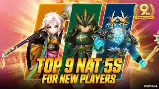 The Top 9 Nat 5s for New Players!