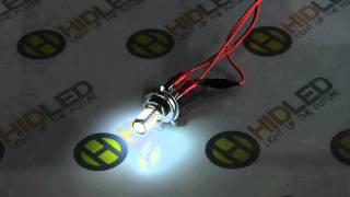 High power H4 LED Hi Lo beam car light.mov
