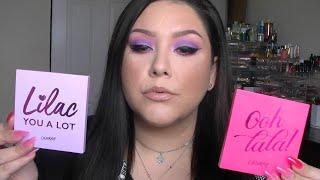 AN OK PURPLE EYESHADOW LOOK! USING COLOURPOP!