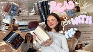 how much i REALISTICALLY read as a full-time booktuber! ⭐️️