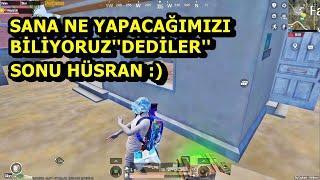 SANA NE YAPCAĞIMIZI BİLİYORUZ BEKLE DEDİLER :) BATUR GAME SOLO SQUAD PUBG MOBİLE