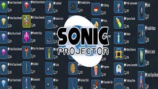 SONIC Projector: RP - All Emeralds, Items And Secret Character Location