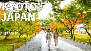 【4K】Autumn Kyoto, Nanzenji Temple Walking Tour | JAPAN 2022