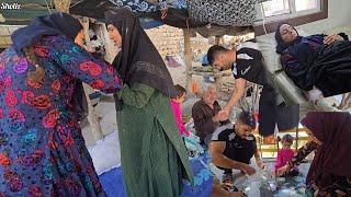 Nomadic Life  The Struggles of a Pregnant Rural Woman  | Her Husband’s Quiet Care & Support ️