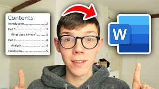 How To Make Table Of Contents In Word - Full Guide