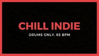 Chill Indie 65 bpm DRUMS ONLY | Jam With Me