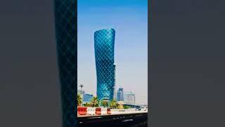 Capital gate /leaning tower of Abu Dhabi/united Arab emirates #capitalgate  #leaningtower #abudhabi