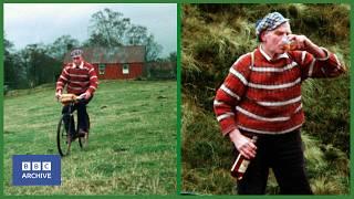 1976: BIG JIM's Big BOOZY Bike Trip to Braemar | Nationwide | Weird and Wonderful | BBC Archive