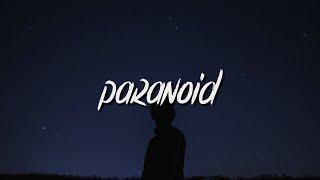 Adam Oh - Paranoid (Lyrics) (feat. Nick Bonin) [prod. Tetris]