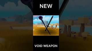 New VOID Weapon!? | booga booga reborn #shorts