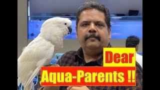 Dear Aqua-Parents | Mayur Dev Aquascaper | Life with Pets | Aquarium Hobby 4K