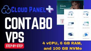 CloudPanel Setup on Contabo VPS, 4 vCPU, 6 GB RAM, and 100 GB NVMe storage. LINK BELOW 