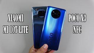 Xiaomi Mi 10T Lite vs Poco X3 NFC | SpeedTest and Camera comparison