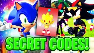 Sonic Speed Simulator SECRET CODES!