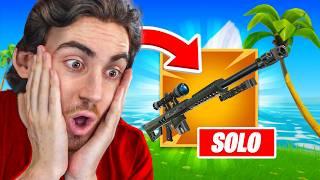 GANÉ SOLO con SNIPER en el NUEVO FORTNITE REMIX