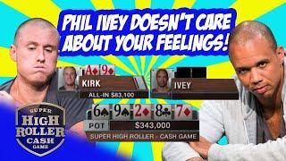 Does Horrible Timing Cost Matt Kirk vs Phil Ivey??!!