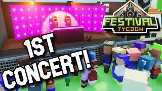 Starting A Festival Managing Company! #1 - Let's Play Festival Tycoon