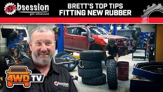 4X4 Obsession Top Tips When Fitting New Rubber