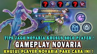 CARA MAIN NOVARIA TERBARUBUILD NOVARIA TERSAKITTIPS COMBO SKILL NOVARIATRIK GAMEPLAY NOVARIA-MLBB