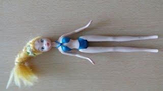 Swimsuit for Barbie in 4 minutes / Купальник для Барби за 4 минуты