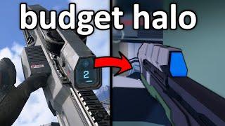 i played BUDGET HALO on ROBLOX and its actually GOOD...