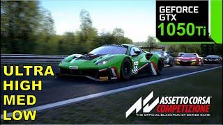 Assetto Corsa competizione | GTX 1050 Ti 4GB | All Settings | Game Tasted.