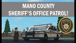 ROBLOX | Mano County Sheriff's Office | THE LIFE OF A TRAINEE