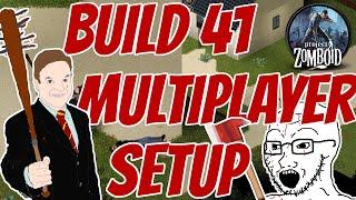 Multiplayer Setup || Project Zomboid Build 41 IWBUMS Beta Splitsceen Co-op