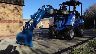 New Swing Function on the MultiOne Mini Digger Attachment for Mini Loader