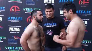 AFFA FC-1:Weight-in Mahdi Abnikifard vs Armen Hayrapetyan HD