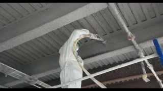 Incredible In Your Face HD Video of Fire Proofing with Grace Monokote Fireproofing