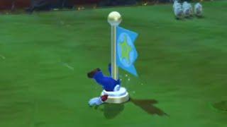 Mario looks very comfortable