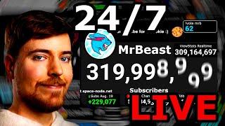 MrBeast to 340 MILLION! - Live ViewStats Subscriber Count & View Count