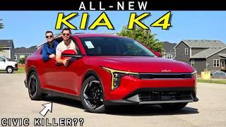 2025 Kia K4 -- A Whole Lotta Style & Value for ONLY $24,000! (All-New)