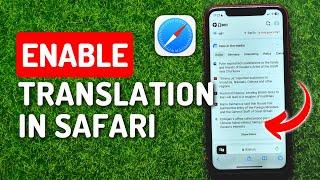 How To Enable Translation In Safari on iPhone or iPad