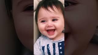 #Short Aakhir kar  hasne wala bachcha mil hi gya amazing video  so cute baby  #Reel