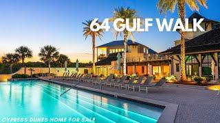 Home For Sale in Cypress Dunes Community on 30A  | 64 Gulf Walk Santa Rosa Beach, FL