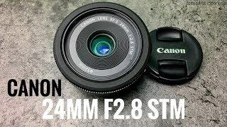 Canon 24mm STM f2.8 indonesia, lensa fix wide termurah dari canon